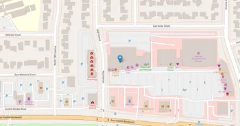 Campus map for Salon Success Academy, Upland
