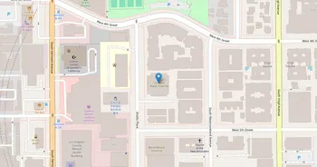 Campus map for Dongguk University, Los Angeles