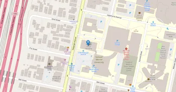 Campus map for Samuel Merritt University