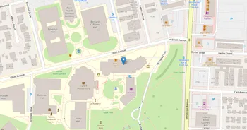 Campus map for Santa Rosa Junior College