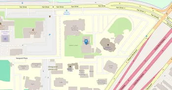 Campus map for Vanguard University of Southern California