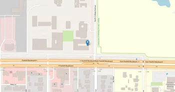 Campus map for Claremont School of Theology