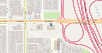 Campus map for Concorde Career College, North Hollywood