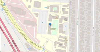 Campus map for Woodbury University