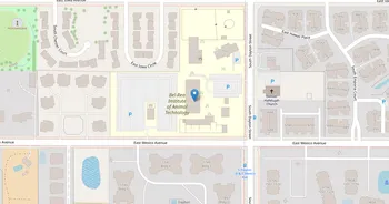 Campus map for Bel-Rea Institute of Animal Technology