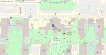 Campus map for University of Colorado Denver/Anschutz Medical Campus