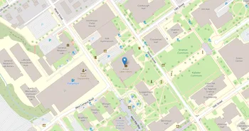 Campus map for Colorado School of Mines