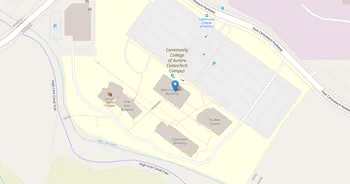 Campus map for Community College of Aurora