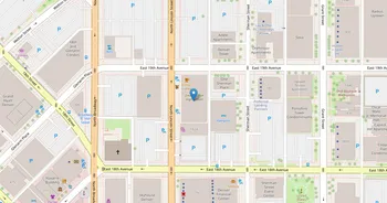 Campus map for Emily Griffith Technical College
