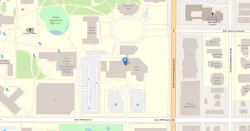 Campus map for Iliff School of Theology