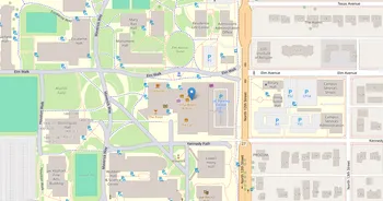 Campus map for Colorado Mesa University
