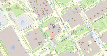 Campus map for Metropolitan State University of Denver