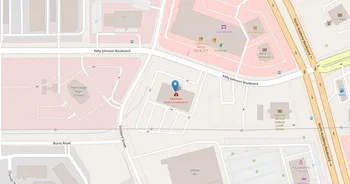 Campus map for Nazarene Bible College