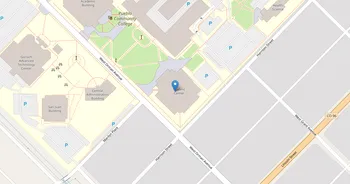 Campus map for Pueblo Community College