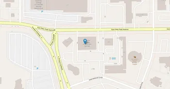 Campus map for Intellitec College, Colorado Springs