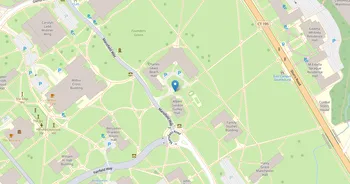 Campus map for University of Connecticut