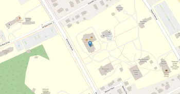 Campus map for Mitchell College