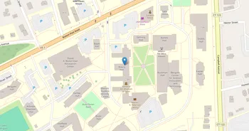 Campus map for University of New Haven