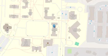 Campus map for University of Saint Joseph