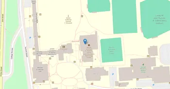 Campus map for Trinity College