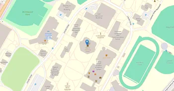 Campus map for Gallaudet University