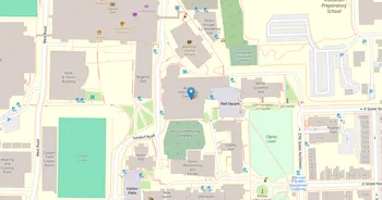 Campus map for Georgetown University
