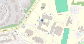 Campus map for Trinity Washington University