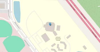 Campus map for Johnson University Florida