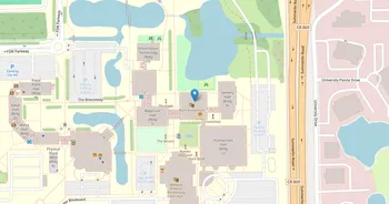 Campus map for Florida SouthWestern State College