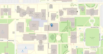 Campus map for Florida Atlantic University