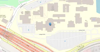Campus map for Gulf Coast State College