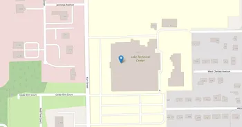Campus map for Lake Technical College