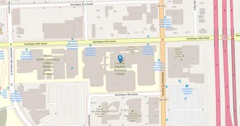 Campus map for Lindsey Hopkins Technical College