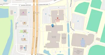 Campus map for Nova Southeastern University