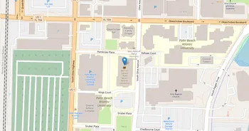 Campus map for Palm Beach Atlantic University