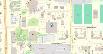 Campus map for Stetson University