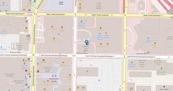 Campus map for Atlanta's John Marshall Law School