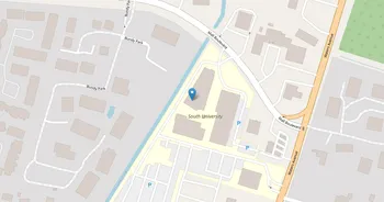 Campus map for South University, Savannah
