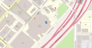Campus map for Grady Health System Professional Schools