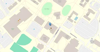 Campus map for Mercer University