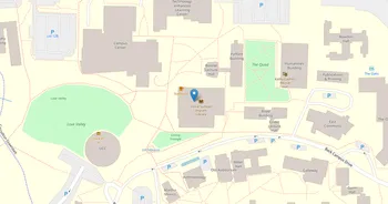 Campus map for University of West Georgia