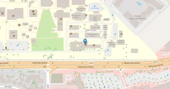 Campus map for University of Hawaii, Maui College