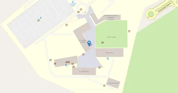 Campus map for University of Hawaii, West Oahu