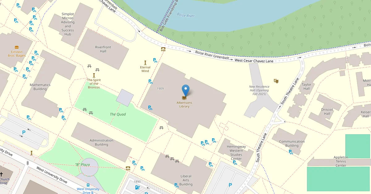 Bbu Map Boise State University (BBU) in Boise: Overview, Rankings, Tuition Fee ...