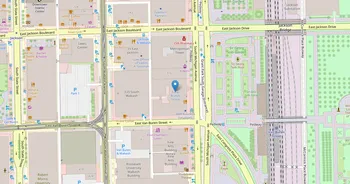 Campus map for American Academy of Art College