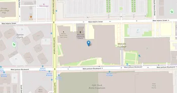 Campus map for City Colleges of Chicago, Malcolm X College