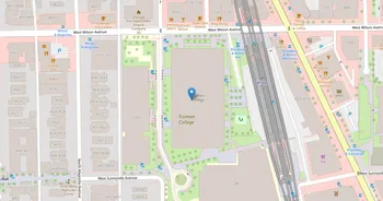 Campus map for City Colleges of Chicago, Harry S Truman College