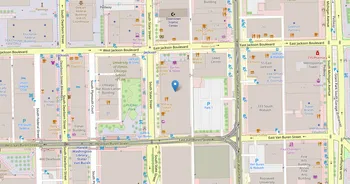 Campus map for DePaul University