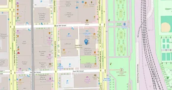Campus map for East-West University