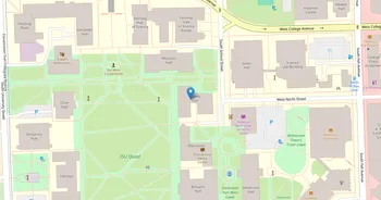 Campus map for Illinois State University